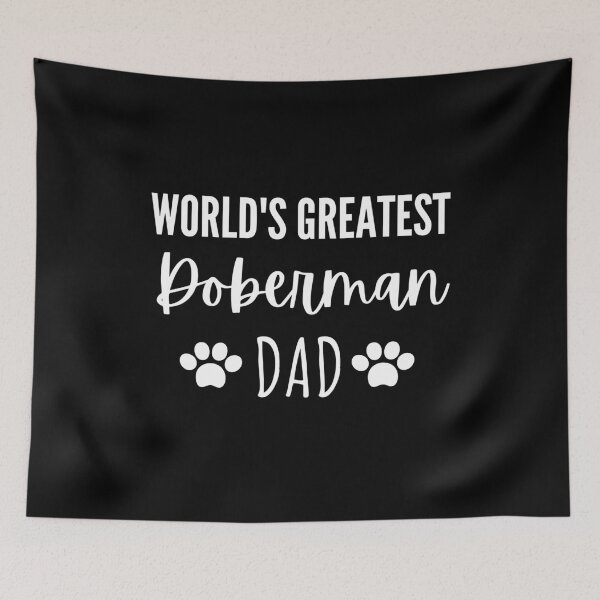 Item preview, World's Greatest Doberman Dad Funny Dog Lover Gift designed and sold by saadtraibiz.