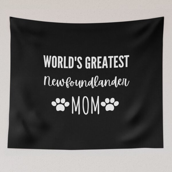 Item preview, World's Greatest Newfoundlander Mom Funny Dog Lover Gift designed and sold by saadtraibiz.