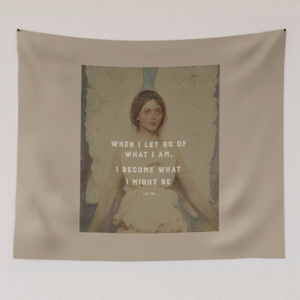Item preview, Lao Tzu Quote with Angel designed and sold by VerityVox.