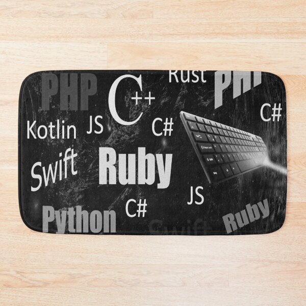 Item preview, Programming languages black and white designed and sold by ivanoel.