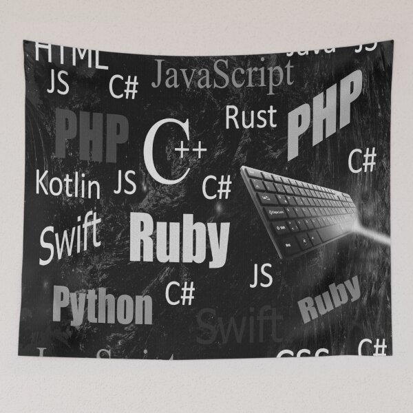 Item preview, Programming languages black and white designed and sold by ivanoel.