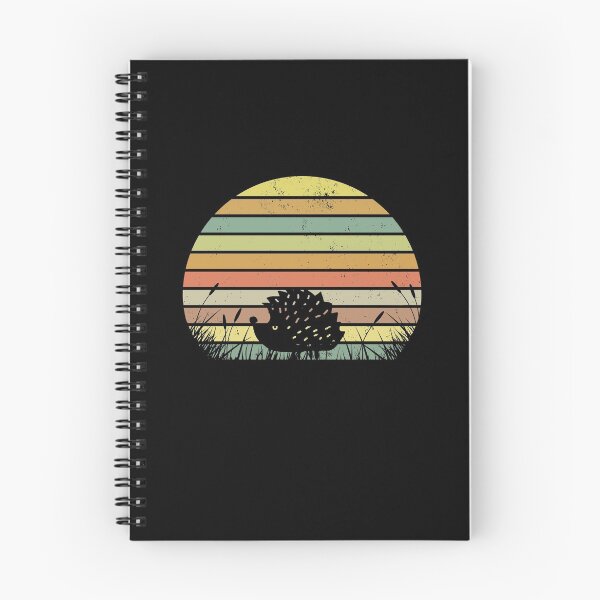 Artikelvorschau, Retro Igel - Vintage Distressed Hedgehog Design entworfen und verkauft von Printedpath.