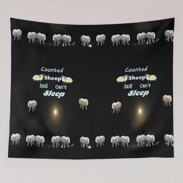 Item preview, Insomnia: Counting Sheep designed and sold by kristalcurt.