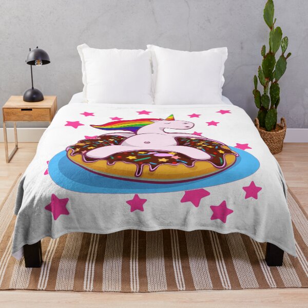 Item preview, Unicorn Donut Relax Pony Rainbow designed and sold by Original Cheddar.
