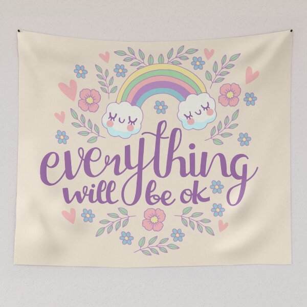 Item preview, Everything will be ok designed and sold by Cuquetafera.