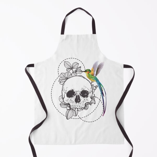 Item preview, Floral Skull Colibri Bird Cranial Boho Gift designed and sold by Style4You24.