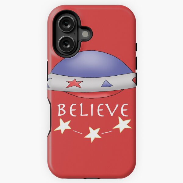 UFO Red iPhone Tough Case