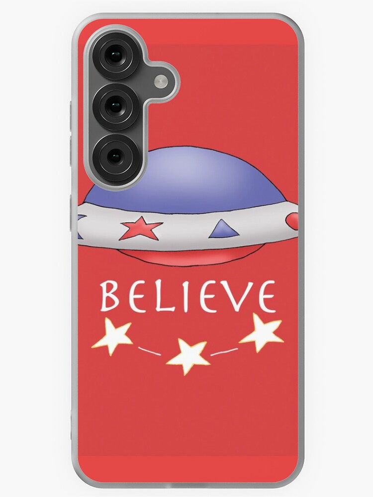 Thumbnail 1 of 4, Samsung Galaxy Phone Case, UFO Red designed and sold by MarylandMUFON.