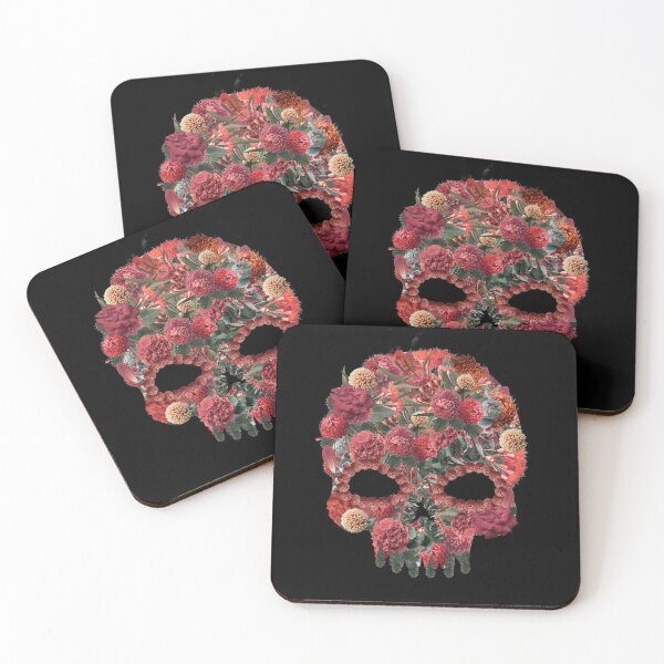 Item preview, Floral Skull designed and sold by ThePortShop.