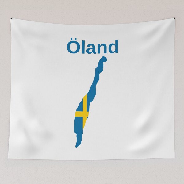 Item preview, Oland Province Map, Swedish Province, Sweden. designed and sold by marosharaf.