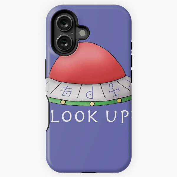 UFO Blue iPhone Tough Case