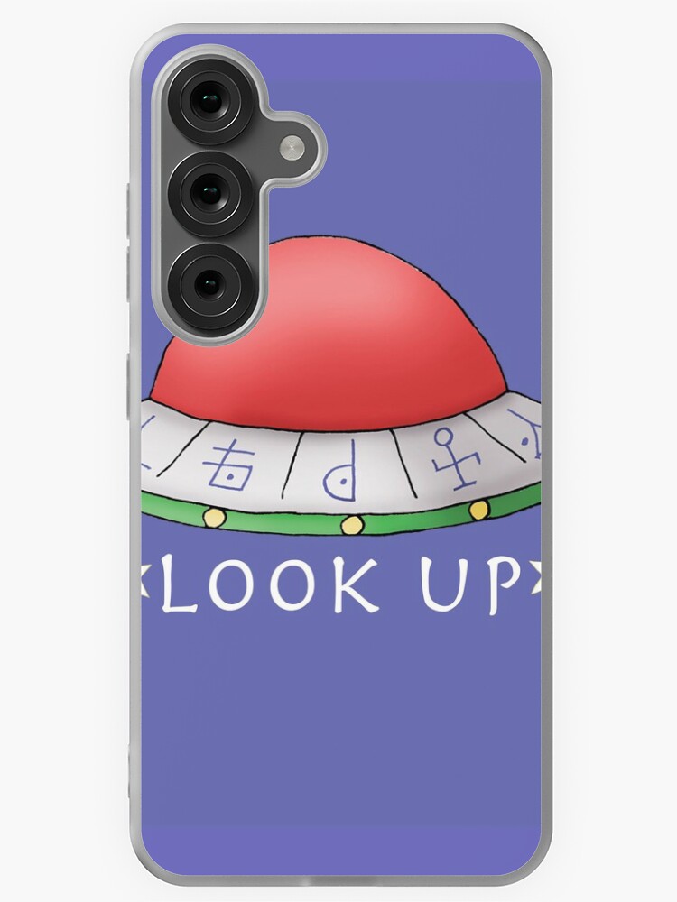 Thumbnail 1 of 4, Samsung Galaxy Phone Case, UFO Blue designed and sold by MarylandMUFON.