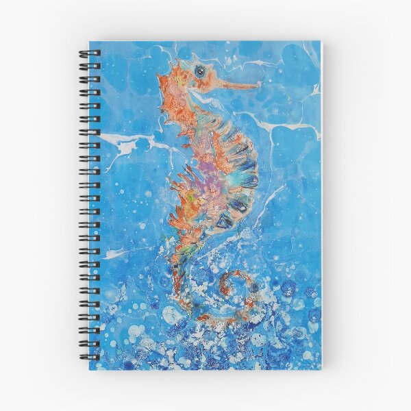 Item preview, Seahorse Water Marbling Marble Design Pattern Texture designed and sold by MaiHattiDesign.
