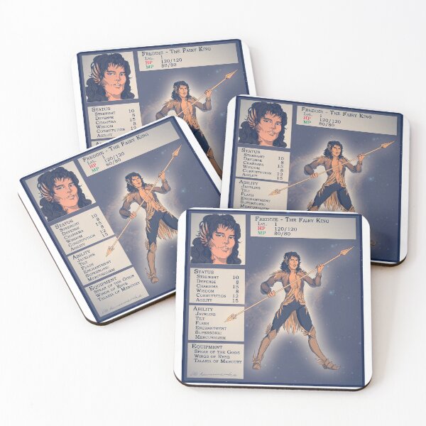 Item preview, fairy king character sheet designed and sold by Uta Pommerenke.