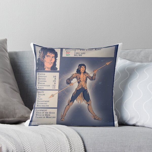 Item preview, fairy king character sheet designed and sold by Uta Pommerenke.