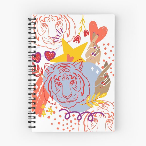 Item preview, Funky Girly Tiger Pattern designed and sold by emotionpotion.