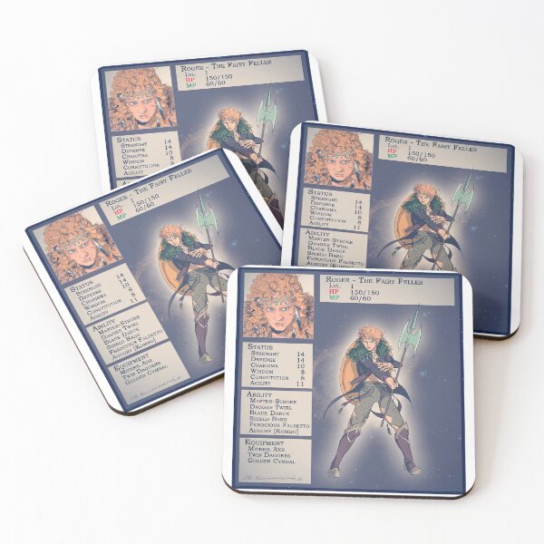 Item preview, fairy feller character sheet designed and sold by Uta Pommerenke.