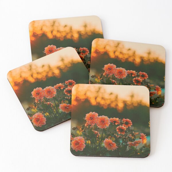 Item preview, Sunlit Flowers Metal Print designed and sold by Swooncake Press.