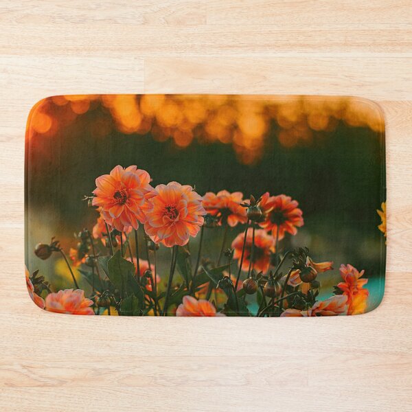 Item preview, Sunlit Flowers Metal Print designed and sold by Swooncake Press.