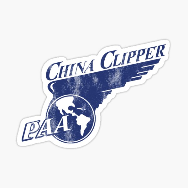 Item preview, Pan Am PAA China Clipper (distressed) designed and sold by Pan American World Airways, Inc..