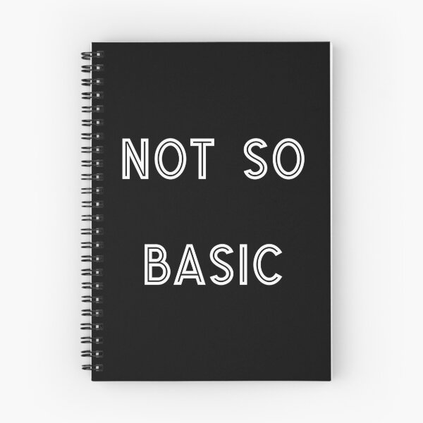 Item preview, Not So Basic designed and sold by anass002.