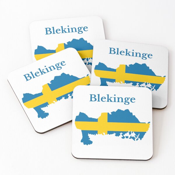 Item preview, Blekinge Province Map, Swedish Province, Sweden. designed and sold by marosharaf.