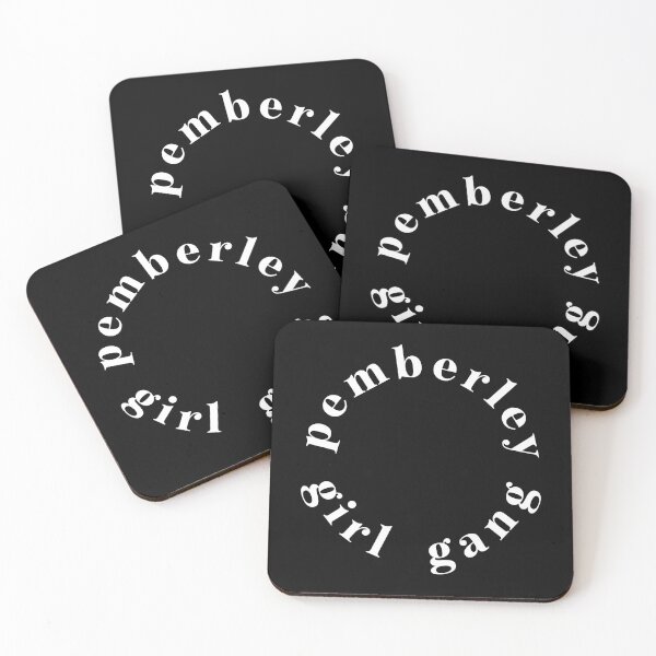 Item preview, Pemberley Girl Gang Circular in Black and White designed and sold by neopop.