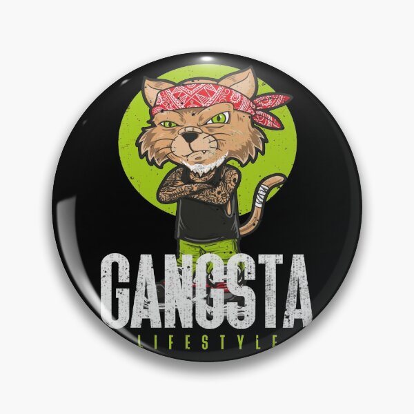 Item preview, Gangsta Lifestyle Cat designed and sold by Cute  Pawz.