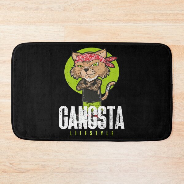 Item preview, Gangsta Lifestyle Cat designed and sold by Cute  Pawz.