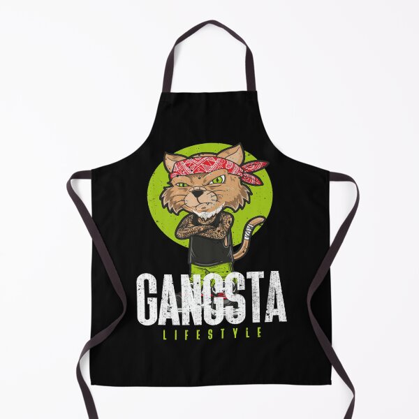 Item preview, Gangsta Lifestyle Cat designed and sold by Cute Pawz.