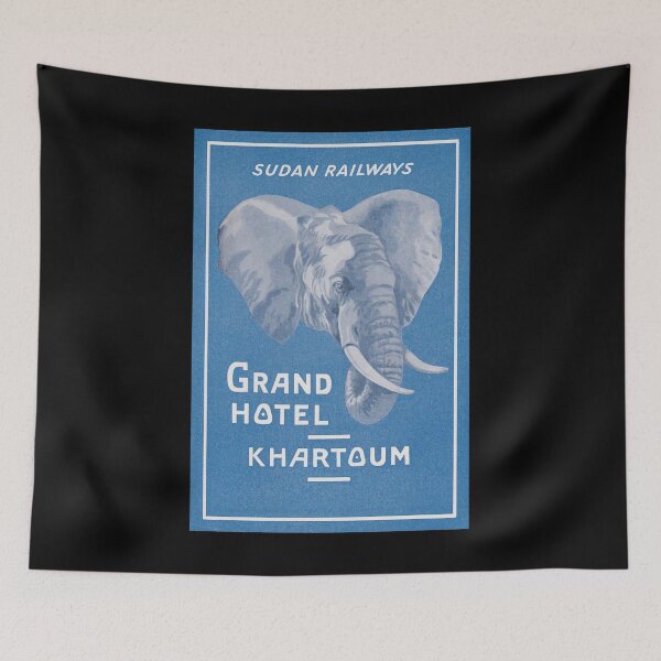 Item preview, retro classic Khartoum poster designed and sold by CorasPosters.