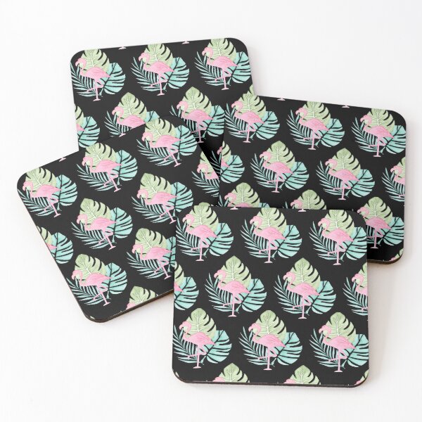 Item preview, flamingo dark background designed and sold by LorenaDuarte.