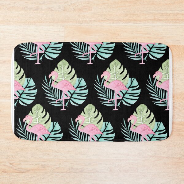Item preview, flamingo dark background designed and sold by LorenaDuarte.