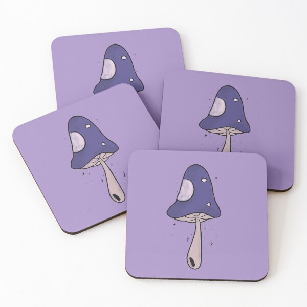 Item preview, Purple mushroom  designed and sold by AwkwardCrow.