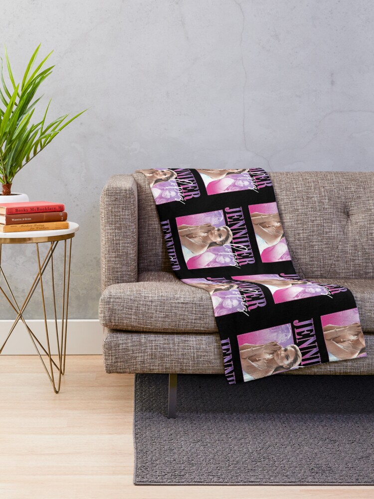 Retro Jennifer Lopez Throw Blanket By Funnymonkey Redbubble