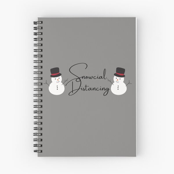 Item preview, Snowcial Distancing designed and sold by AnnaAndVibes.