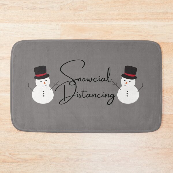 Item preview, Snowcial Distancing designed and sold by AnnaAndVibes.