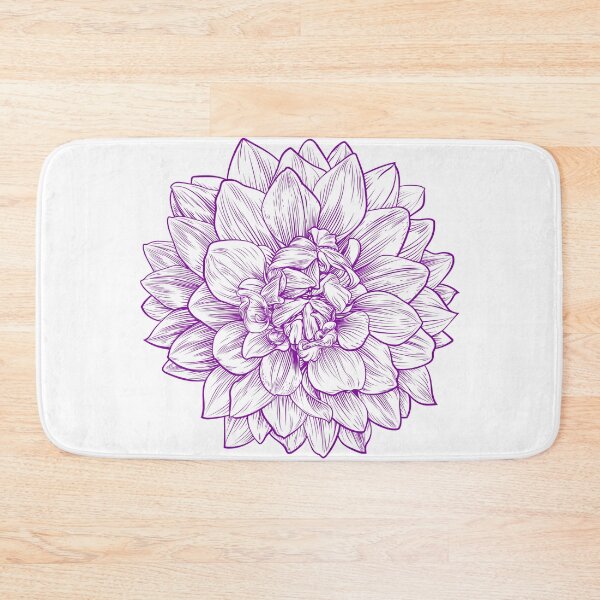 Item preview, Purple & White Flower designed and sold by Jeleedesigns.