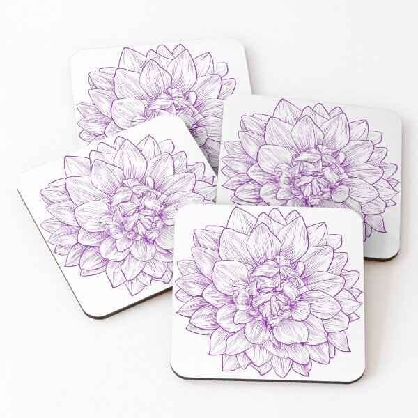 Item preview, Purple & White Flower designed and sold by Jeleedesigns.
