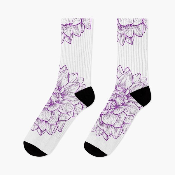 Item preview, Purple & White Flower designed and sold by Jeleedesigns.