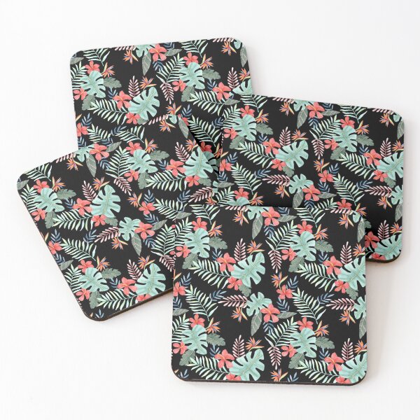 Item preview, tropical dark background designed and sold by LorenaDuarte.