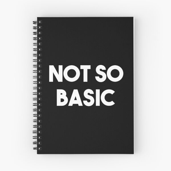 Item preview, Not So Basic designed and sold by anass002.