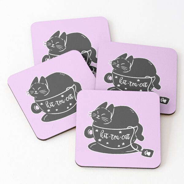 Item preview, Kit-Tea-Cat designed and sold by kattvalk.