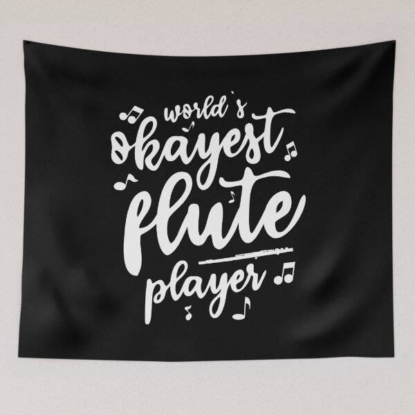 Item preview, World's okayest flute player designed and sold by Statim.