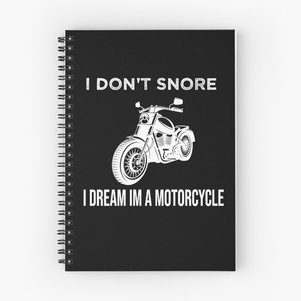 Item preview, I Don't Snore I Dream I'm a Motorcycle designed and sold by All in One  Design.