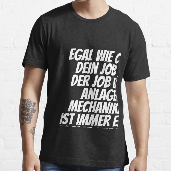 "anlagenmechaniker lustige sprüche Berufe" Tshirt for Sale by