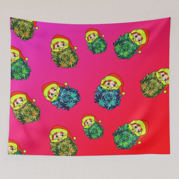 Item preview, Ganja Santa Pattern Design designed and sold by bobla25.