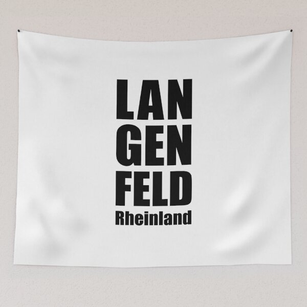 Item preview, Langenfeld Rheinland - bold lettering modern designed and sold by AvilionDesigns.