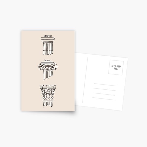 Item preview, Dark Academia: Greek Column Pattern (ver. 1) designed and sold by ElectricFangs.