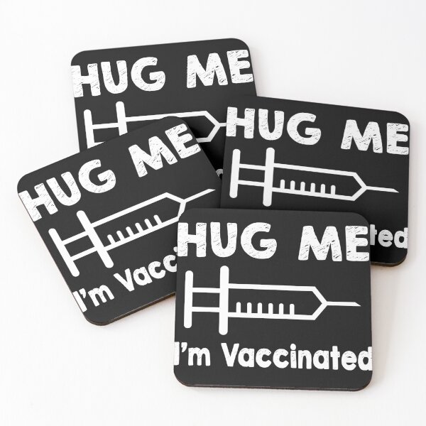 Item preview, Hug me I'm Vaccinated designed and sold by Original Cheddar.
